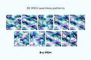 Mermaidcore Seamless Patterns, a Pattern Graphic by Anna Design Studio (Thumbnail 4 of 7)