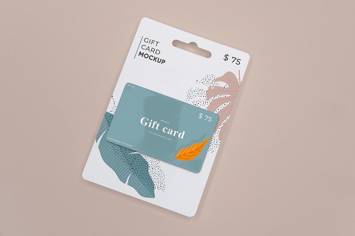 Gift Card Mockup, a Print Template by Graphicnugget (Photo 4 of 5)