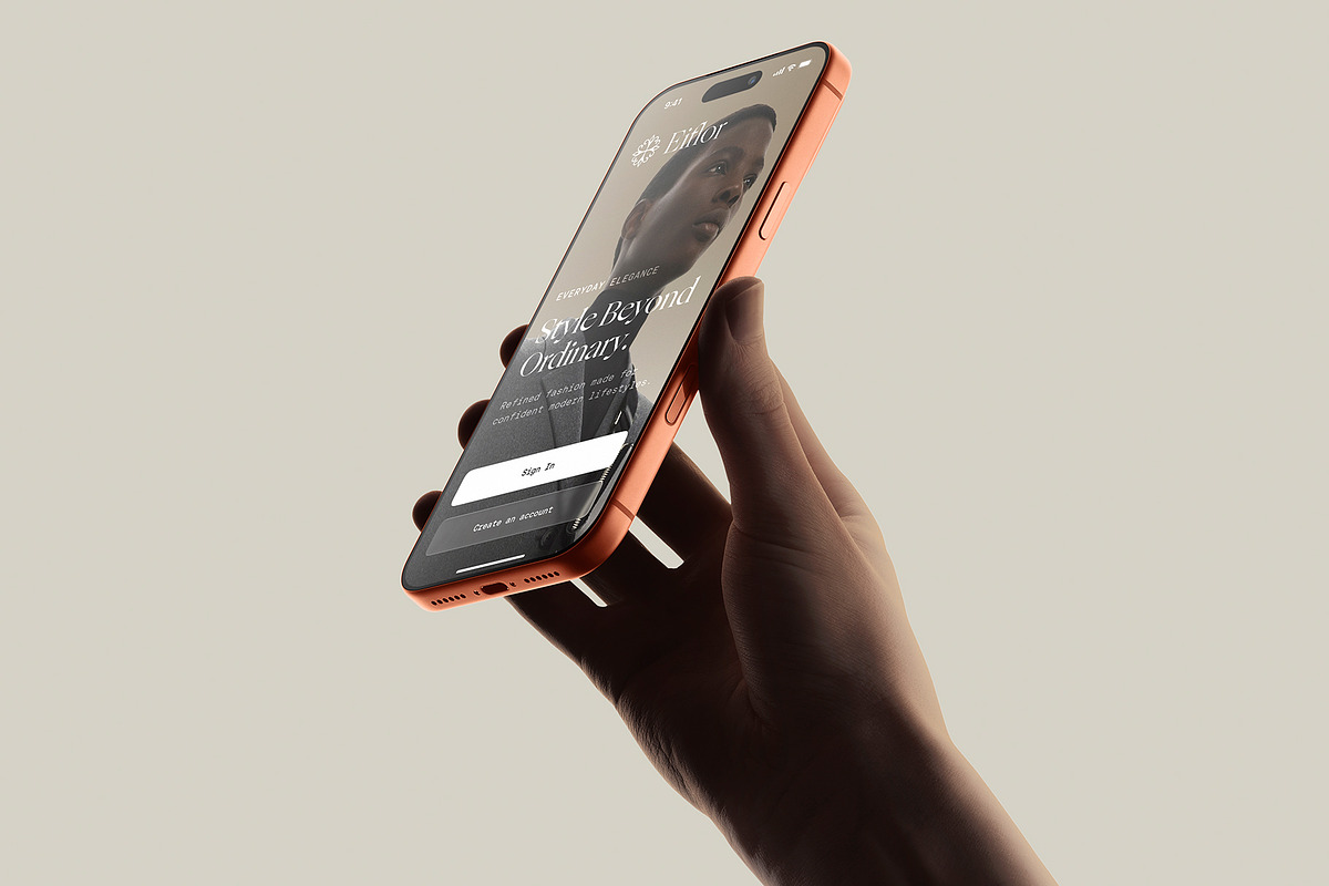24 iPhone 17 Pro in Hand Mockups, an iPhone Mockup by Asylab (Photo 40 of 107)