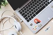 Cute Stickers Pack, an Object Illustration by piyacler (Thumbnail 6 of 11)