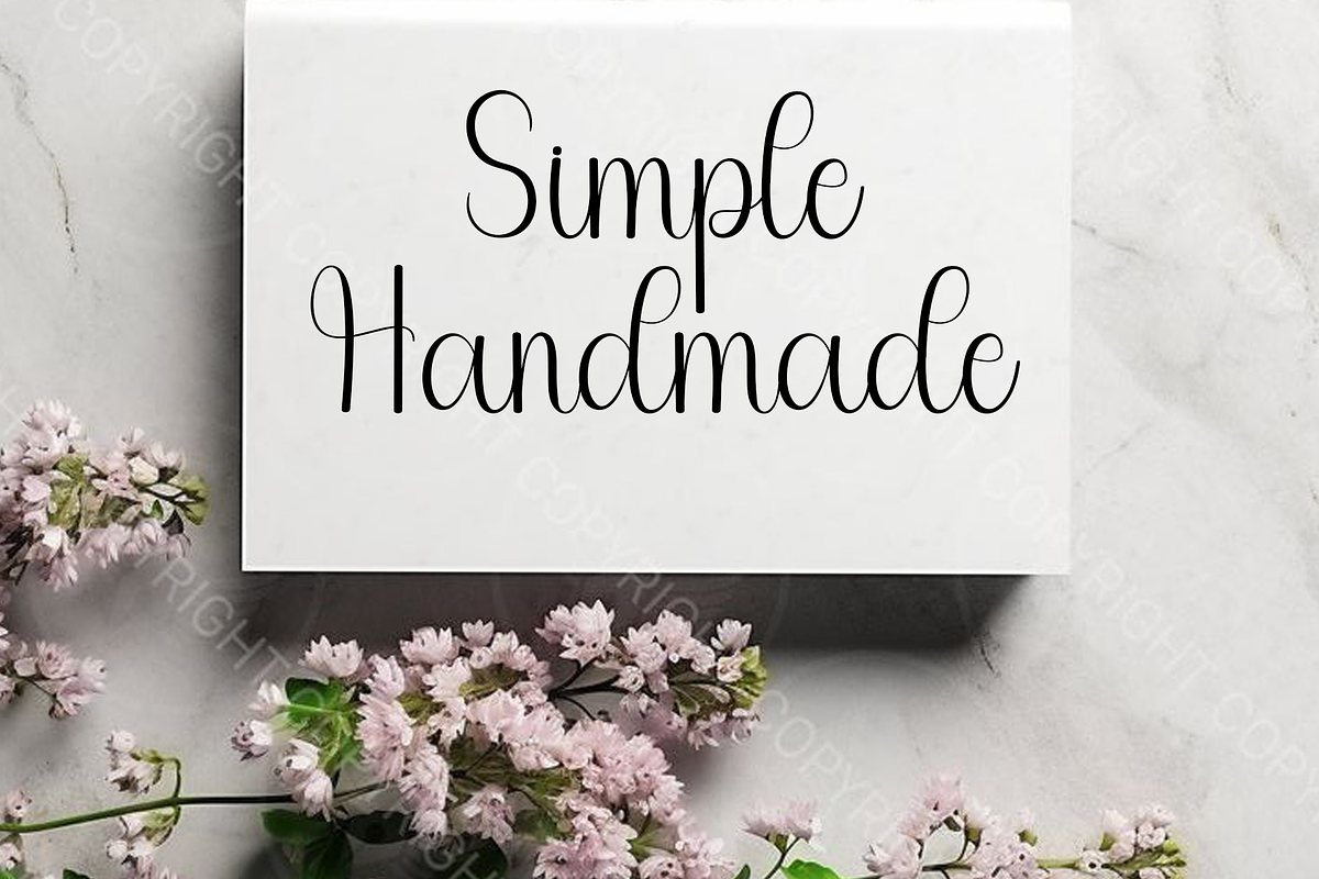 Aesthetic, a Handwritten Font by InermediaSTUDIO (Photo 2 of 8)