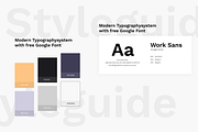 SALE -Werk UI Kit 110 modern layouts, an UI Kit Template by Ghostpixel (Thumbnail 3 of 13)