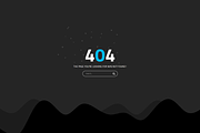 Material Design 404 Page [HTML], a HTML Template by Saif71 - Shop (Thumbnail 4 of 8)