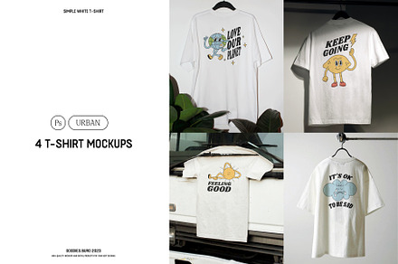 Basic T-shirt Mockup Bundle, a Shirt Mockup by Goodies.Buro