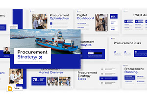 Procurement Strategy Google Slides, a Presentation Template by Loin Studio