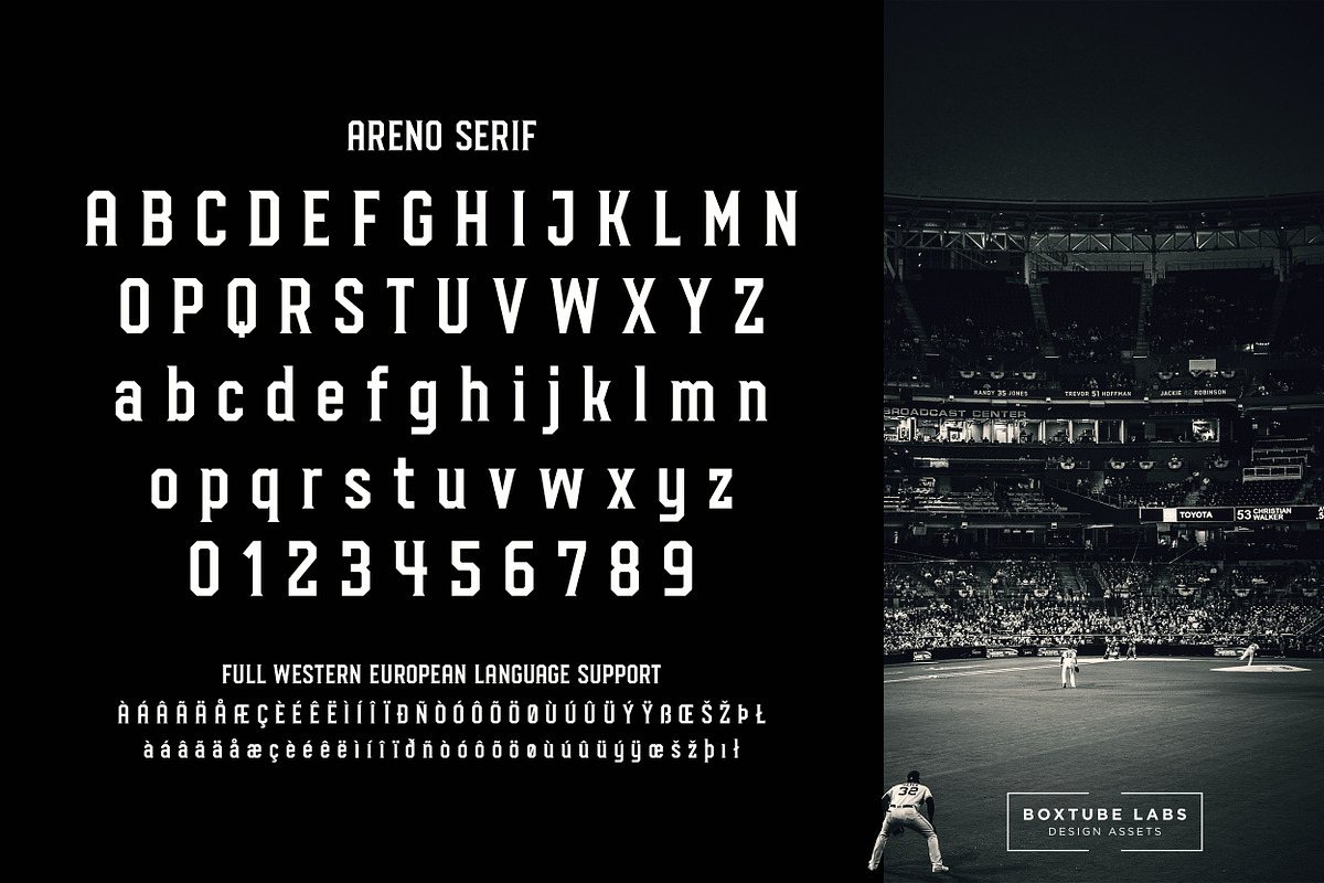Areno - Display Font preview 3