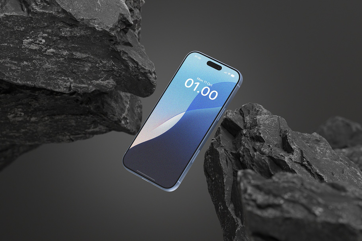 iPhone 17 Pro Mockup, an iPhone Mockup by DSNA Mockup (Photo 2 of 3)