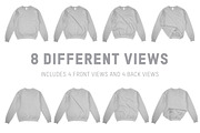 Jerzees 562MR NuBlend Sweatshirt, a Shirt Mockup by Pixel Sauce™ (Thumbnail 6 of 7)
