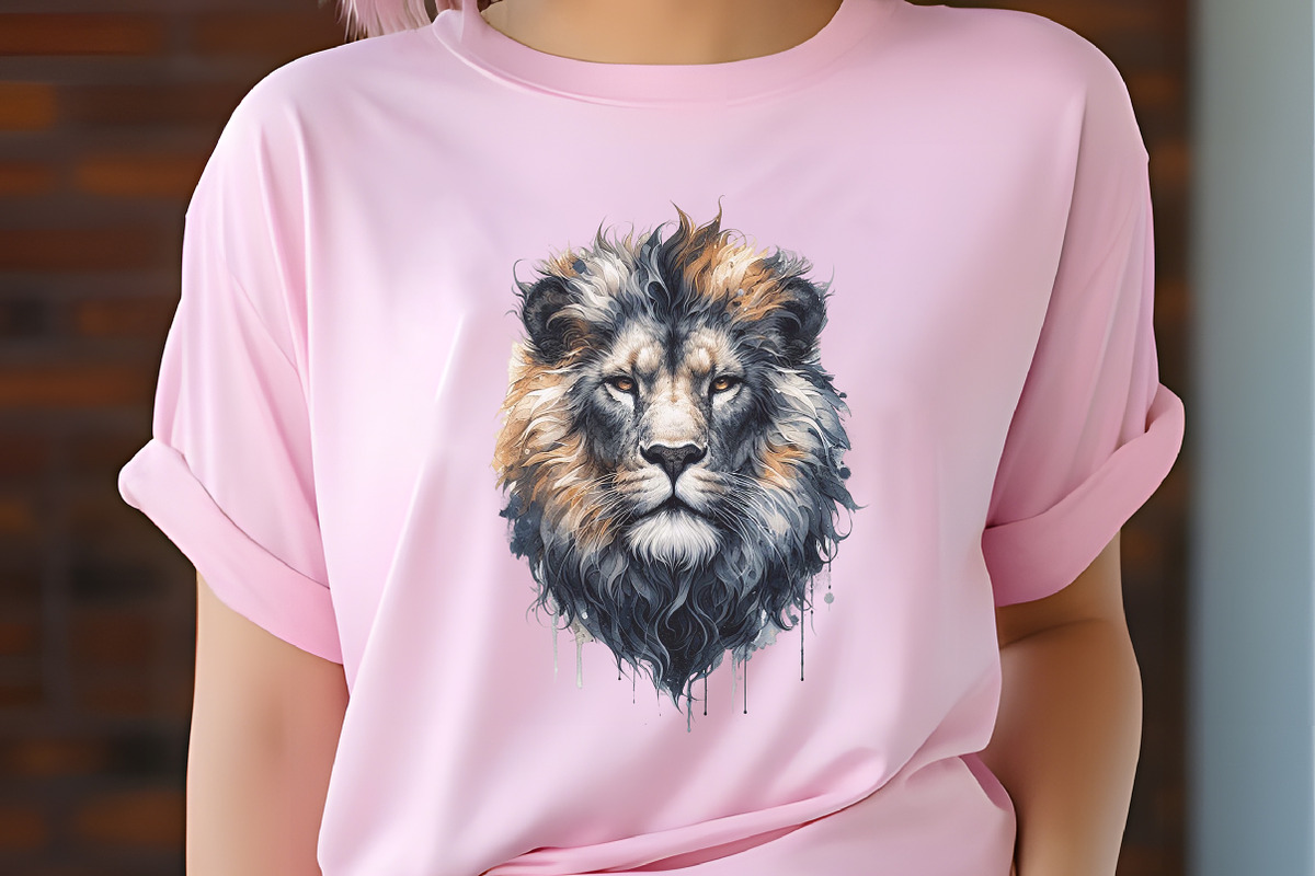 Lion Watercolor Cliparts, an Illustration by RobertsArt (Photo 5 of 7)