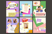 Pinelope Playful Instagram Templates, a Social Media Template by rainbojelia (Thumbnail 14 of 18)
