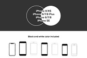 All iPhone Mockups, an iPhone Mockup by Kreatif Supply (Thumbnail 5 of 5)