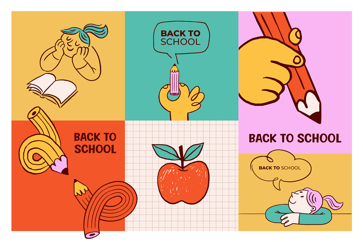 Back to School Doodle Bundle, an Object Graphic by Marish (Photo 5 of 10)