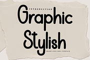 Graphic Stylish, a Script Font by InermediaSTUDIO (Thumbnail 1 of 8)