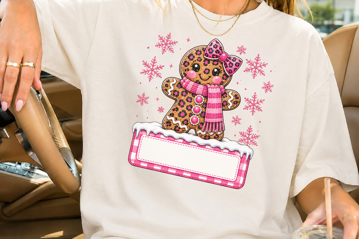 Gingerbread Girl Christmas Custom, a Seasonal Illustration by Rose Art (Photo 2 of 4)