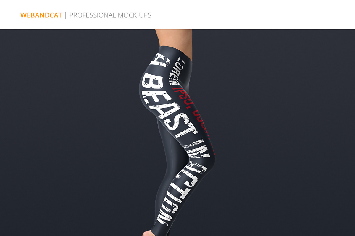 Leggings Mock-Up, a Bottom Mockup by WebAndCat (Photo 4 of 8)