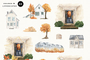Atmospheric Autumn, a Seasonal Illustration by LiChu Art (Thumbnail 5 of 14)