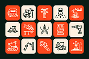 Animated Construction Icon, a Solid Icon by Vectors Market (Thumbnail 4 of 5)