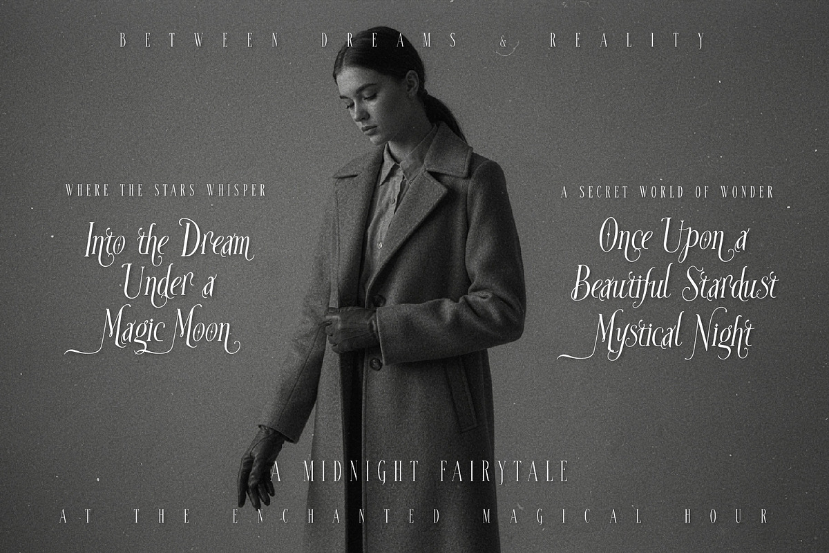 Sterious Dream - Timeless font Trio, a Handwritten Font by HypeWorksCo (Photo 10 of 42)