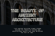 CS Barney Mono 3D, a Sans Serif Font by Craft Supply Co. (Thumbnail 4 of 8)
