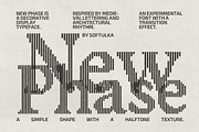 New Phase Typeface, a Serif Font by softulka (Thumbnail 1 of 7)