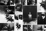 Dark Christmas - 141 images, a Seasonal Illustration by Handmadefont (Thumbnail 5 of 19)