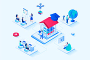 Isometric Web Illustrations, a Templates & Theme by alexdndz (Thumbnail 24 of 31)