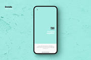 Synthesis - Smartphone Mockup, a Mockup by Unio Designs (Thumbnail 4 of 6)