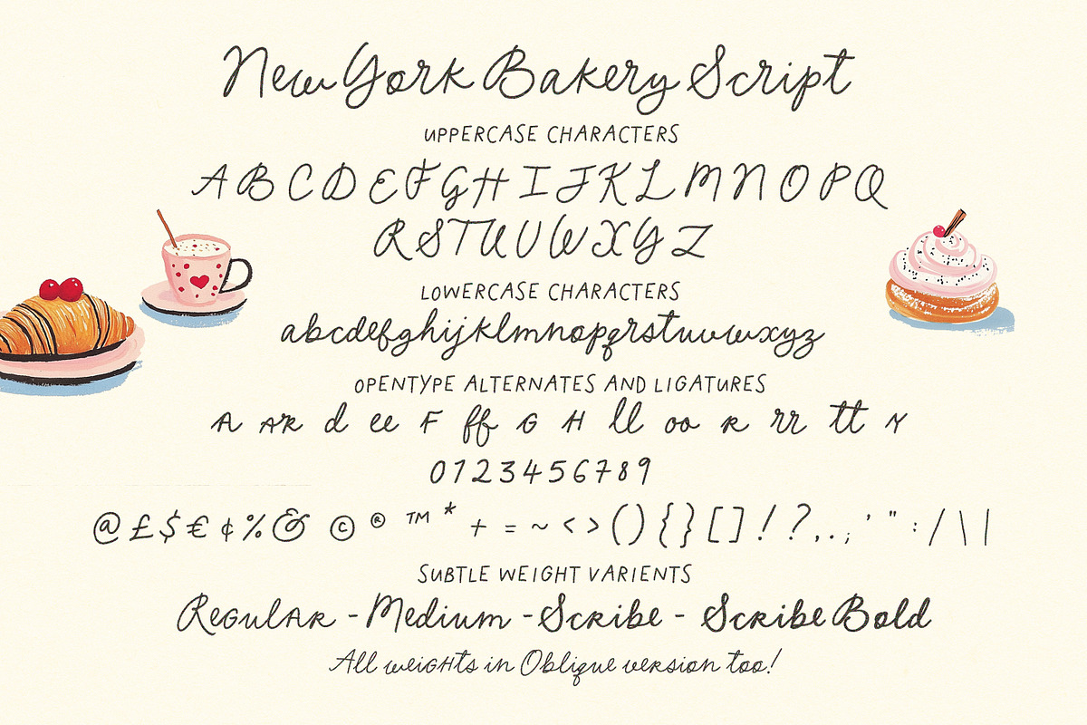 New York Bakery Font Duo, a Handwritten Font by Nicky Laatz (Photo 27 of 29)