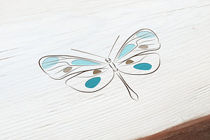 Butterfly. Logo Template