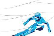 Set of stylized people in sport, an Illustration by Infinity Creativity (Thumbnail 3 of 21)
