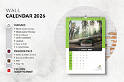 A3 Size Wall Calendar 2026 Printable, a Stationery Template by MstArtwork (Thumbnail 5 of 8)