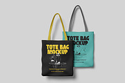 Tote Bag Mockup, a Product Mockup by bimockup (Thumbnail 4 of 6)