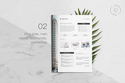 3 Page Press Kit Template, a Resume Template by Leo Resume (Thumbnail 4 of 7)