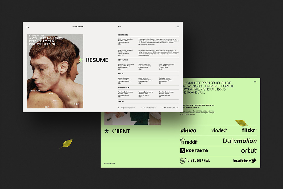 DESK | Portfolio, a Presentation Template by S A N D Y (Photo 8 of 12)