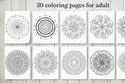 50 Art Meditation Coloring Pages PDF, an Illustration by Amazin_art (Thumbnail 3 of 3)