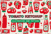 Tomato Ketchup, a Food Illustration by Twisted Tail (Thumbnail 1 of 5)