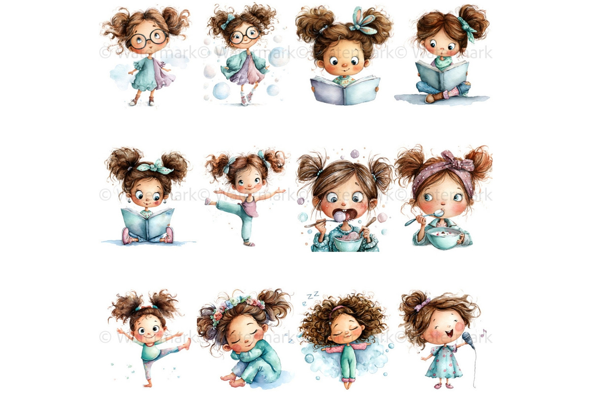 Baby Shower Watercolor Little Cutie, a Decorative Illustration by Nicole Branger Art (Photo 8 of 21)