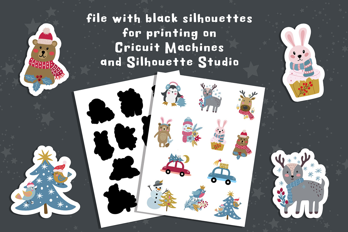 Stickers Bundle. Stickers for Cricut, a Graphic by rinaletters (Photo 2 of 11)