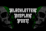 Underaz - Blackletter Font, a Blackletter Font by Iqsiart Studio (Thumbnail 3 of 6)