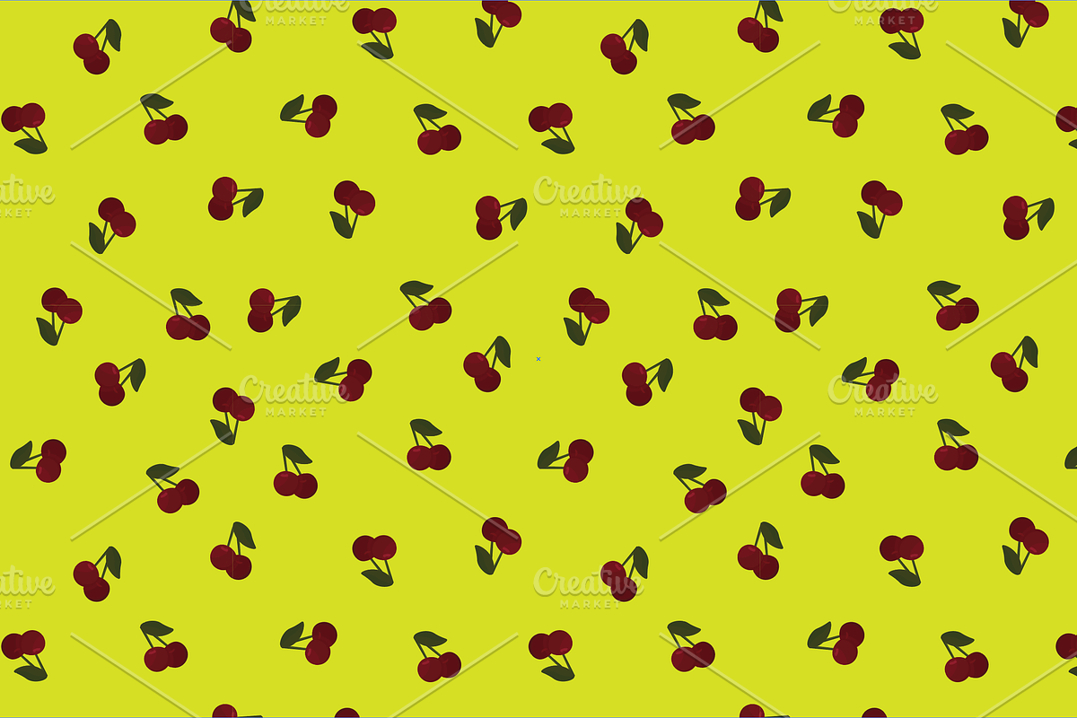 9 Seamless cherry pattern swatches, a Pattern Graphic by Salty Lunch (Photo 7 of 10)