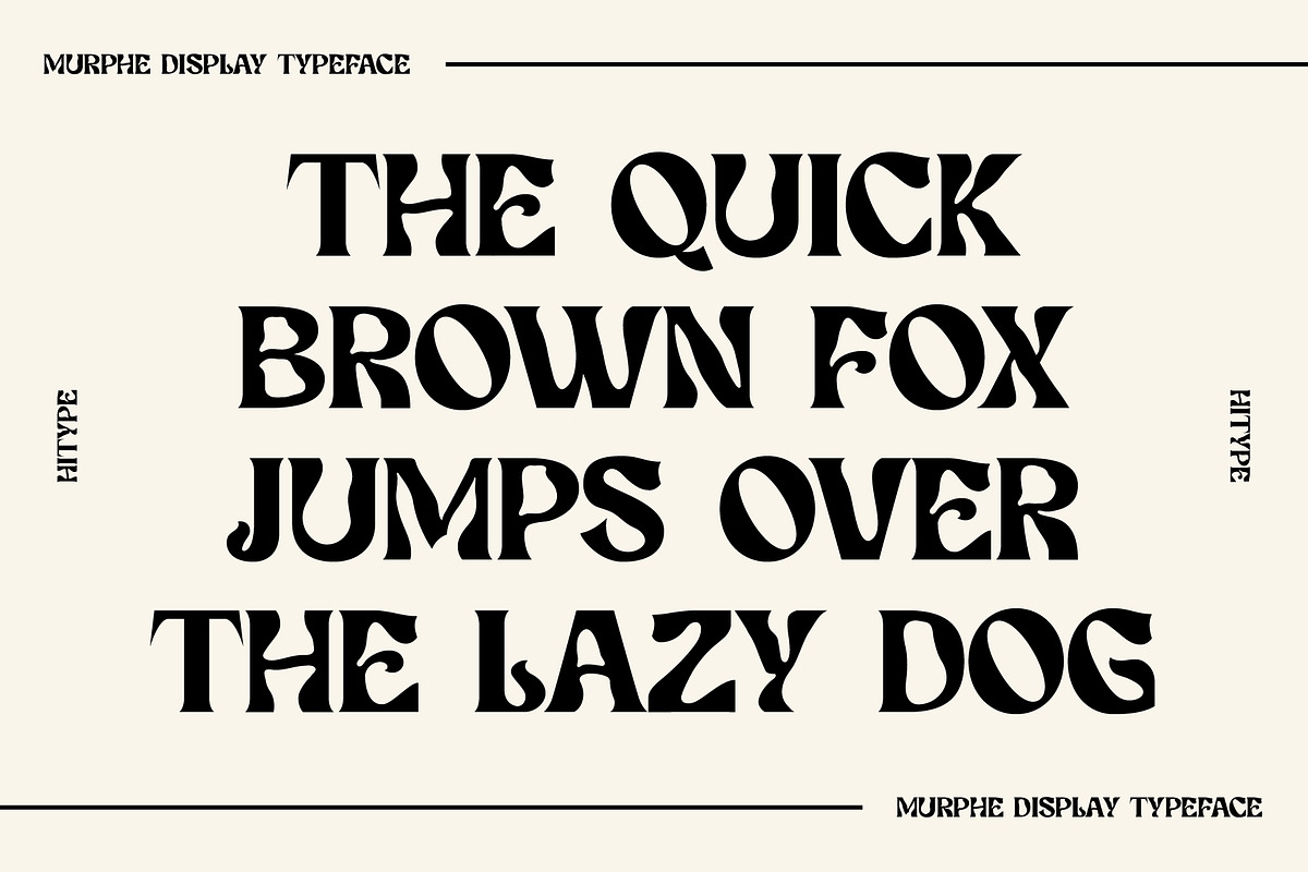 Murphe Display Typeface - Hitype, a Serif Font by Hitype (Photo 5 of 12)