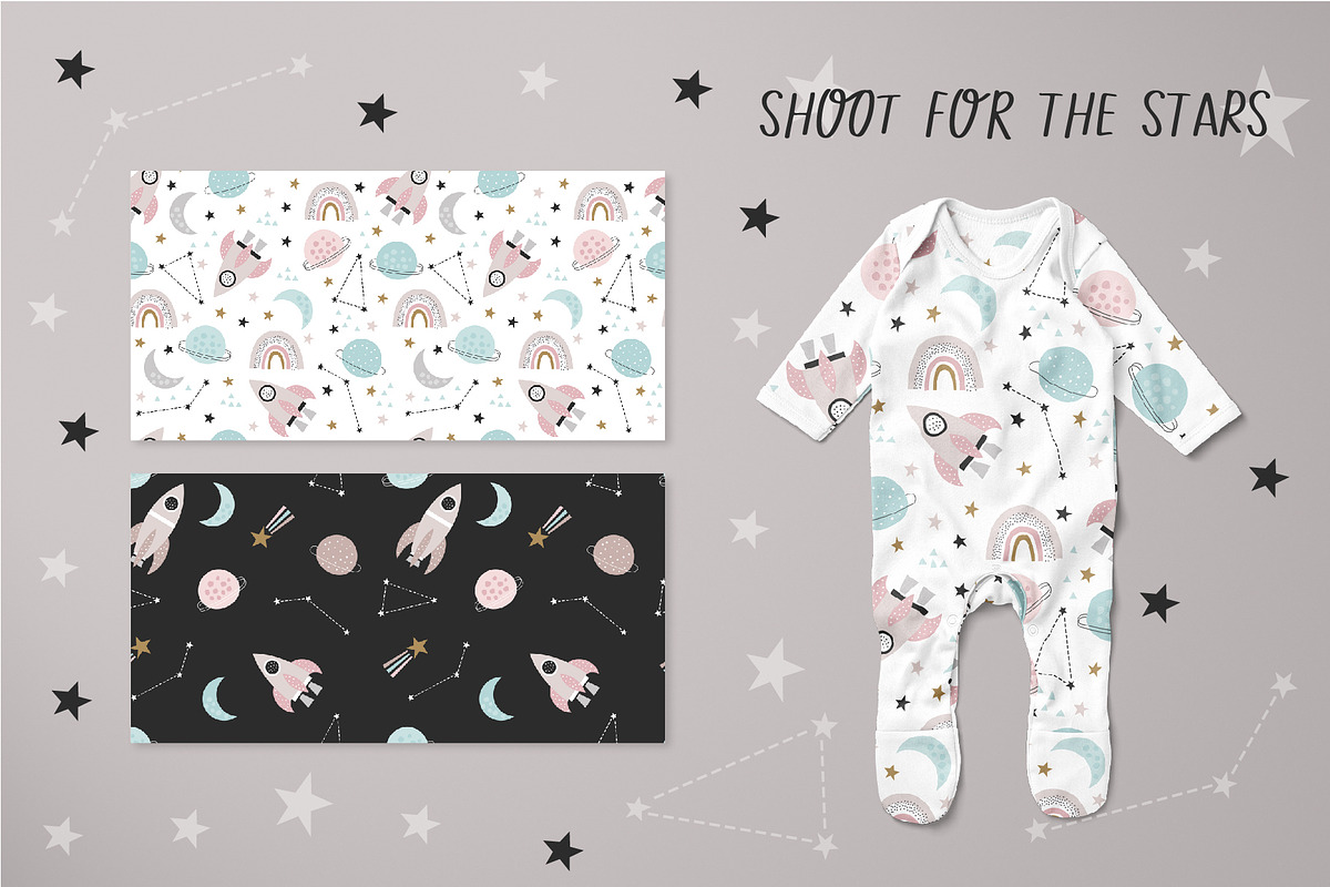 Star Light Children's Collection, a Pattern Graphic by Renata Chizhikova (Photo 2 of 10)