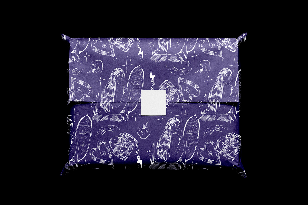 80s & 90s Vintage Spooky Graphics, a Pattern Graphic by NES.project (Photo 6 of 11)