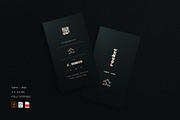 5 in 1 Vertical Luxury Business Card, a Business Card Template by Ctrl space studio (Thumbnail 1 of 6)