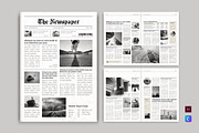 Daily Newspaper Template, a Brochure Template by E-Type (Thumbnail 1 of 6)