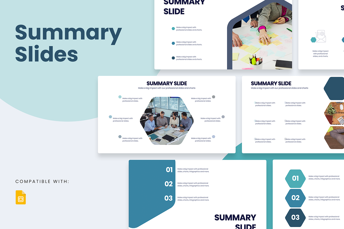 Summary Google Slides Template, a Presentation Template by Slidesmash