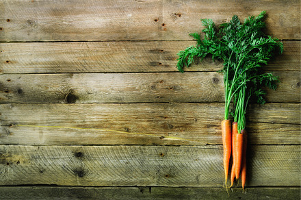 Bunch of fresh organic carrots on a, a Food & Drink Photo by Enjoy Photo