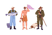 People of different professions set, a Work Illustration by PaperTrident (Thumbnail 12 of 22)