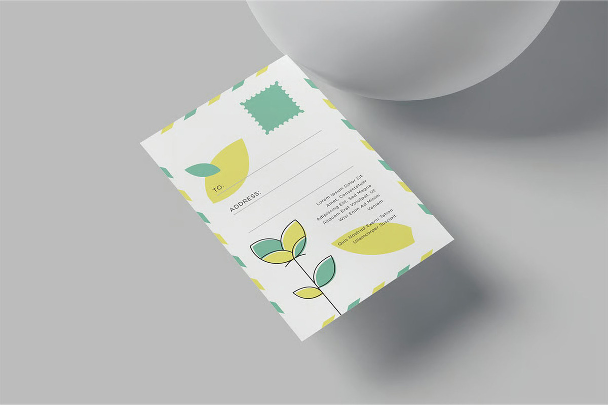 4x6 Rectangle Post Card Mockups, an Advertising Mockup by megostudi0 (Photo 6 of 6)