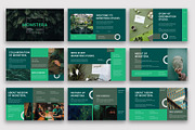 Monstera-Business PowerPoint, a Presentation Template by kreatifreya (Thumbnail 2 of 5)